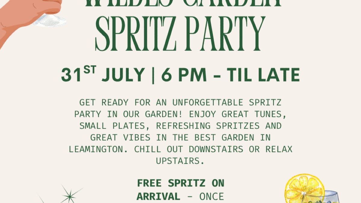 Wildes Garden Spritz Party