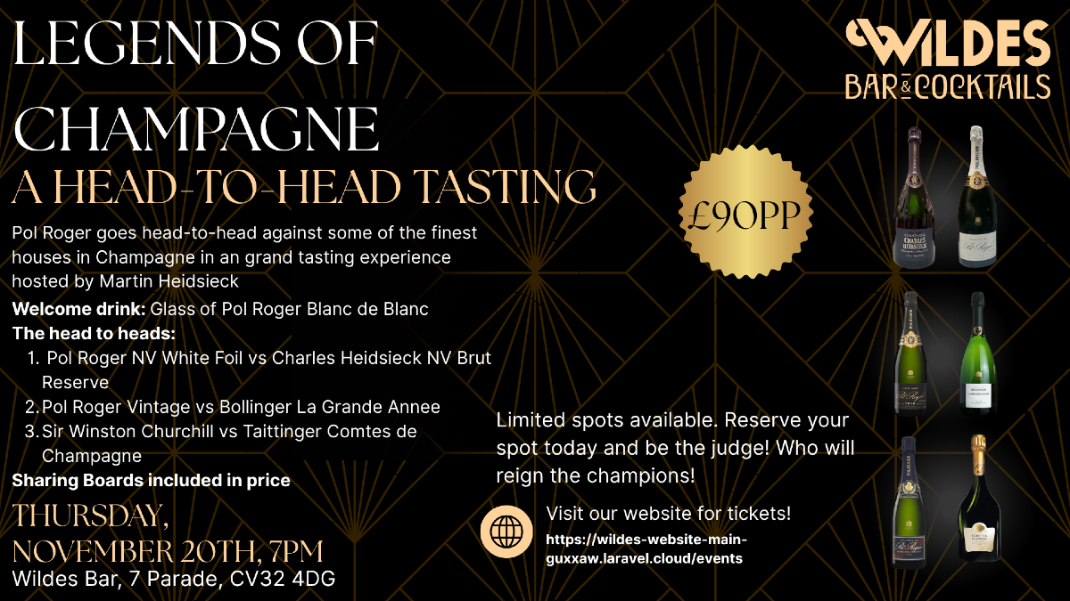 Legends Of Champagne - A head to head tasting